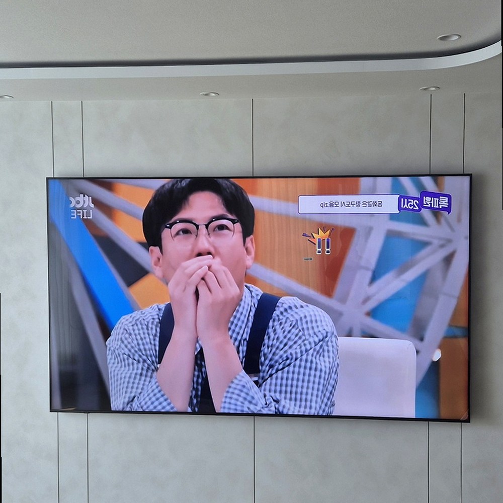 가벽 구조 확인과 고정 방식 마무리 현장