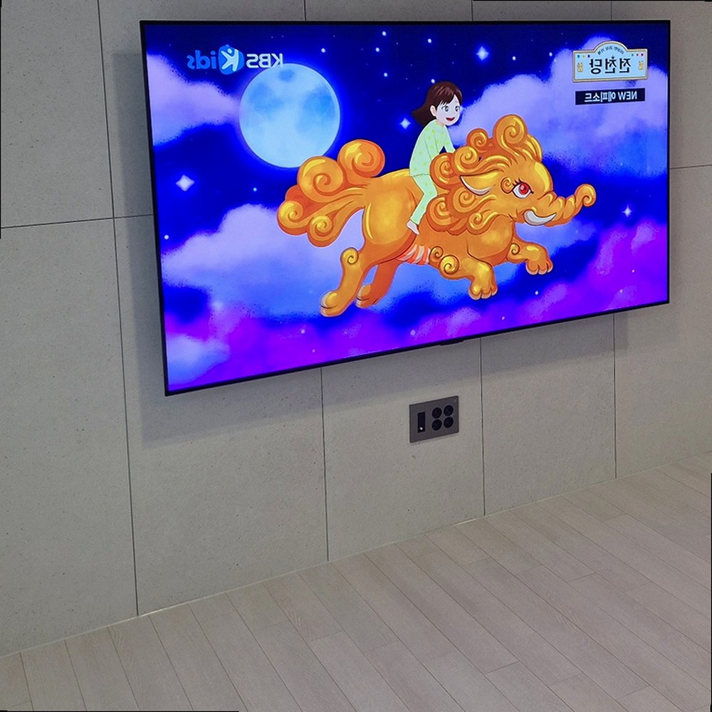 게임기와 주변기기 통풍 정리 마무리 현장