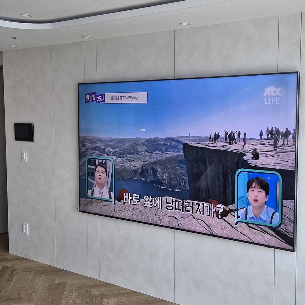 벽 재질을 먼저 확인하는 설치 설치 사례