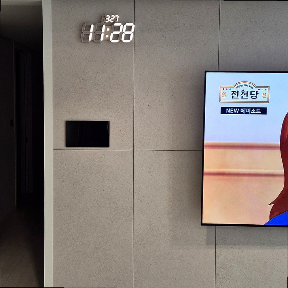 동탄구 · 평택시 · 안성시 벽걸이TV 설치 현장